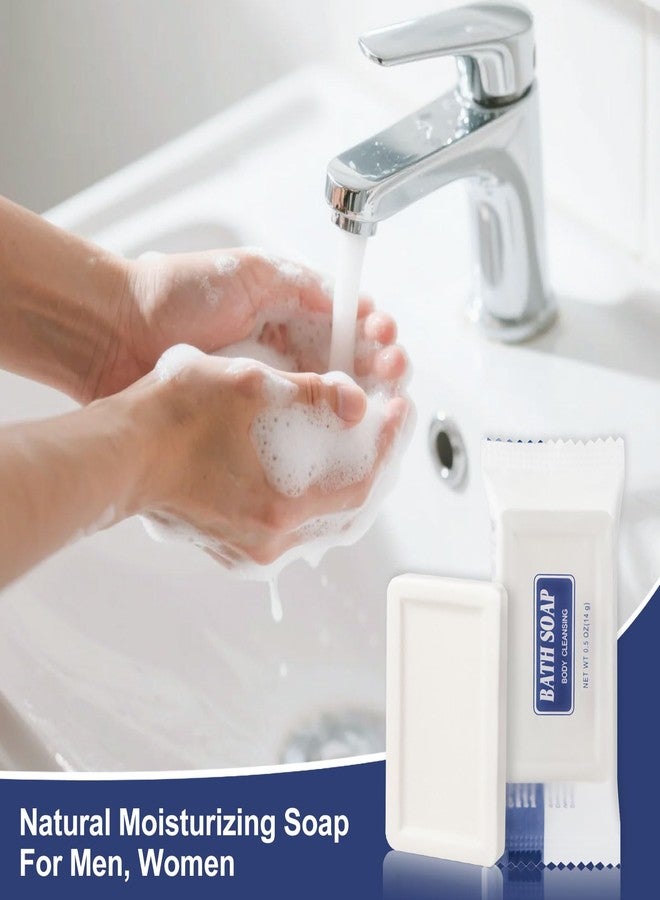 HQSLsund Travel Size Bars Soap in Bulk, Individually Wrapped 0.5 oz Mini Small Body Hand and Face Soaps Toiletries Amenities for Hotel, Shelter/Homeless/Nursing Home/Charity/Motel/Guest Bathroom (30) - Image 4